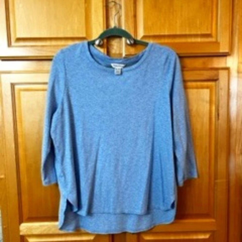 Tommy Bahama Ashby Isles 3/4 Sleeve XL - Heathered Blue
